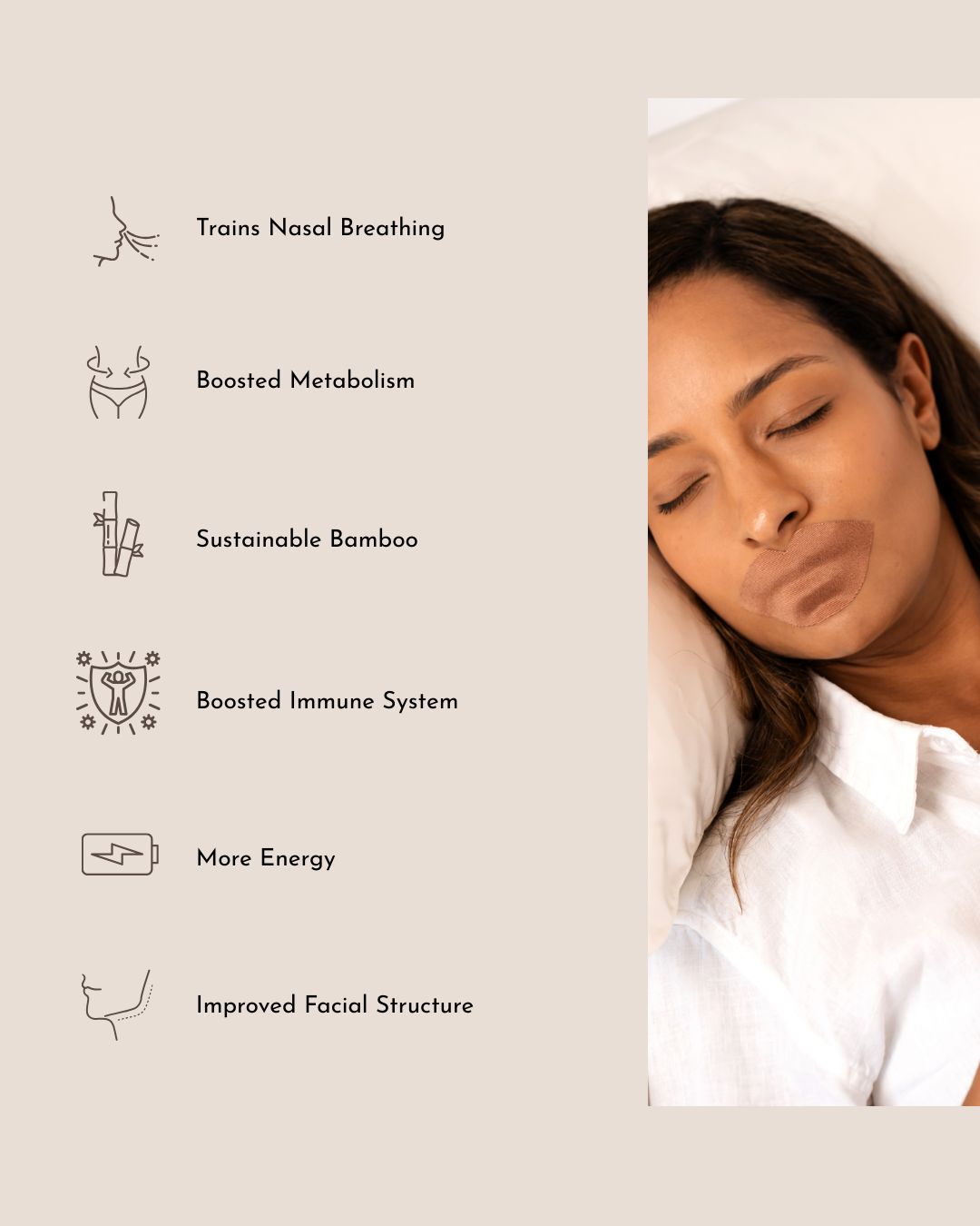 Bamboo Mouth Tape Starter 30 pack